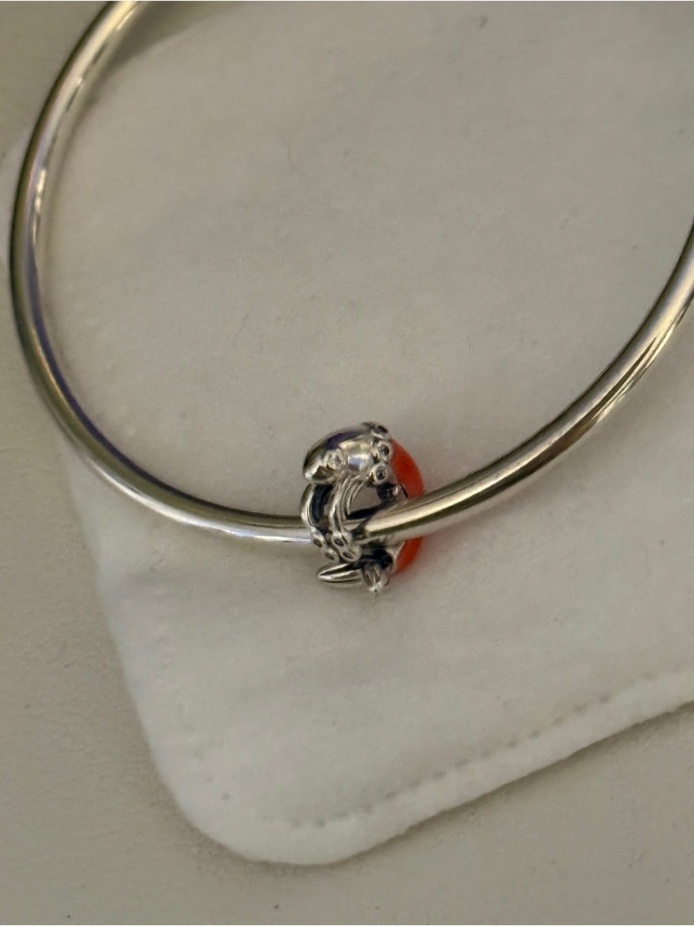 Sterling Silver Pandora Charm - Shrimp
